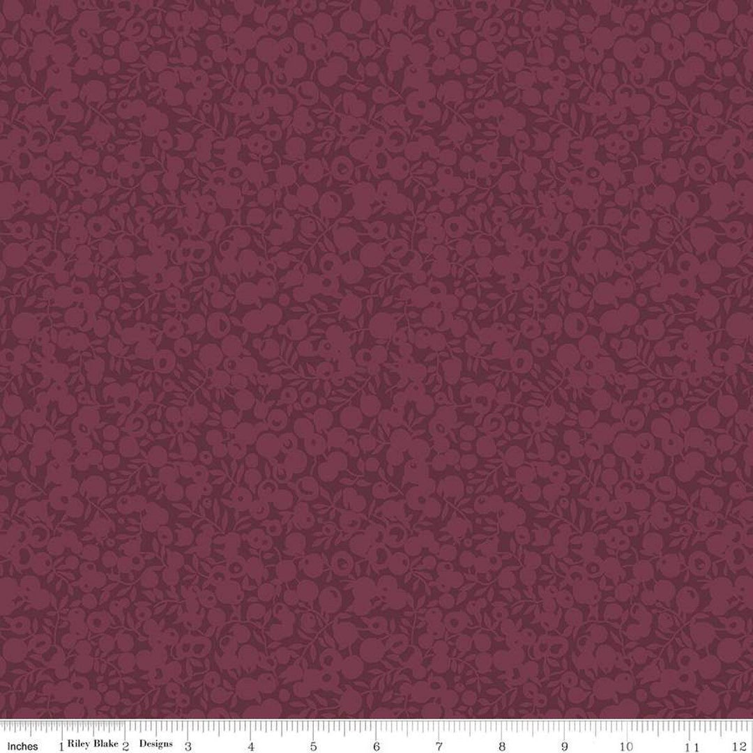 The Wiltshire Shadow - Blackcurrant -  01666527A - Liberty Fabrics