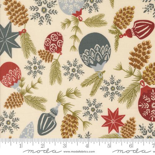 Old World Yuletide - Branch and Baubles, Eggshell - 45621-11M