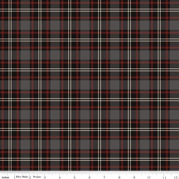 Pine Grove - Plaid, Black - C15935-BLACK