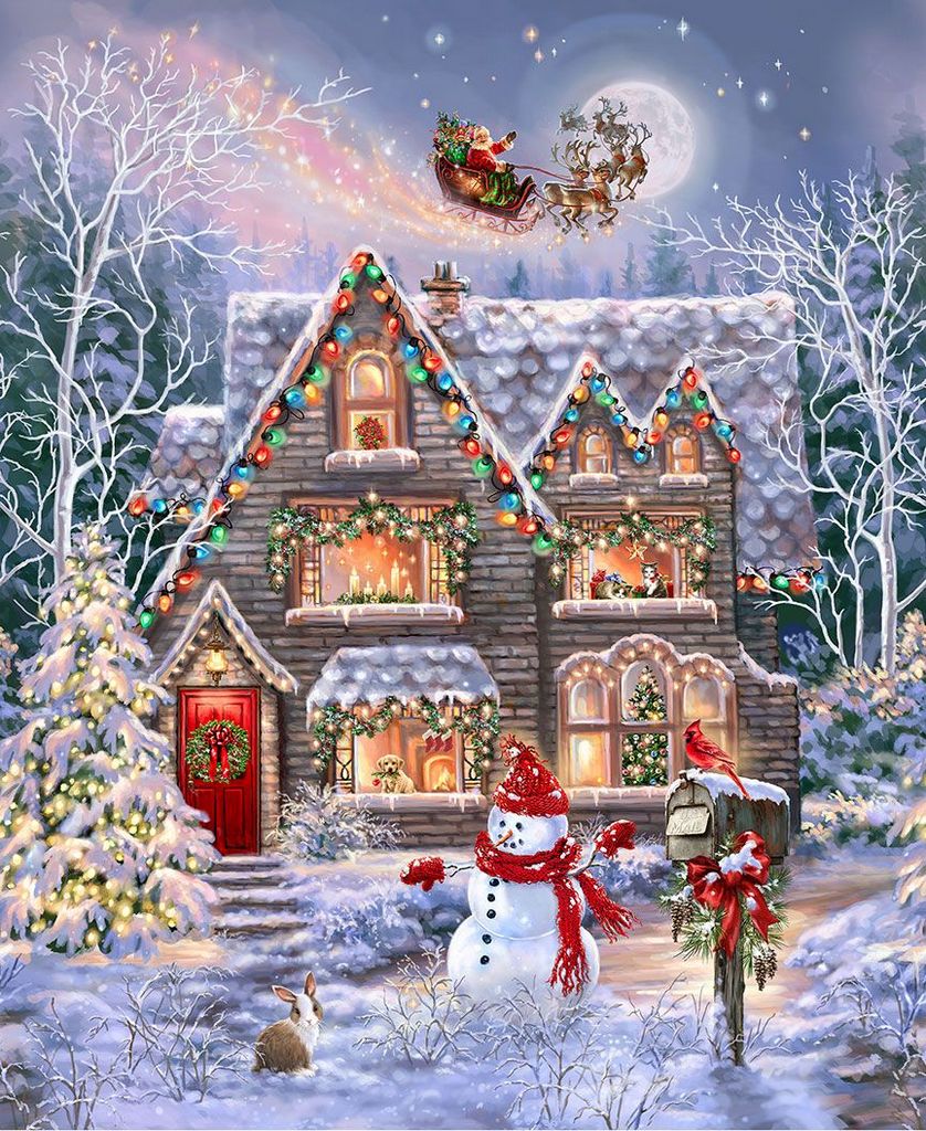 Panel 440 - Christmas Eve - Holiday House