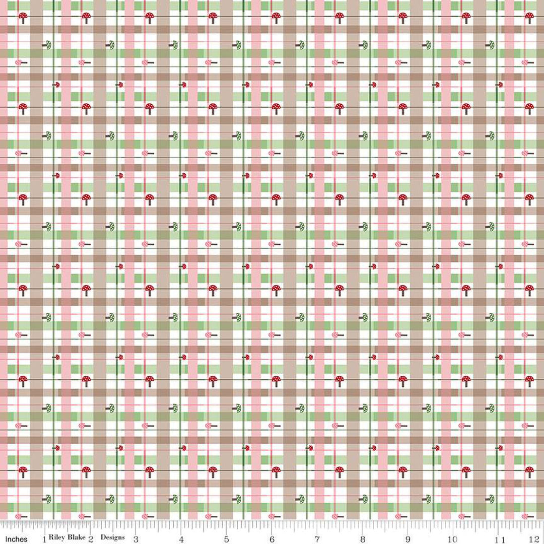 To Grandmother's House - Lumberjack Plaid, Cloud - C14374-CLOUD