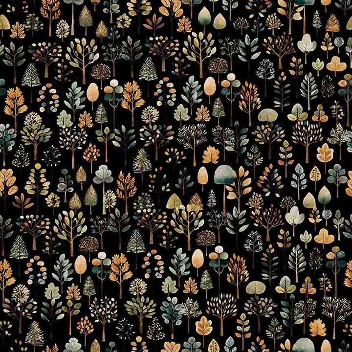 Bigfoot - Trees, Black - 30996-J