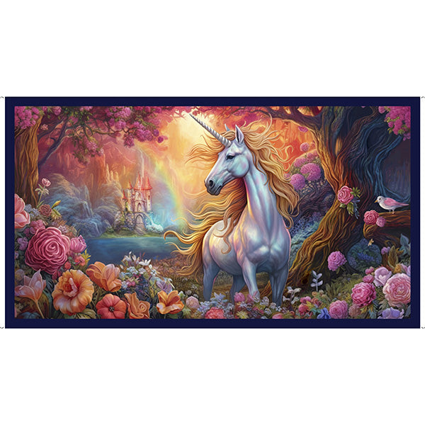 Panel 377 - Mystical Unicorn – Mended Hearts Quilting & Boutique