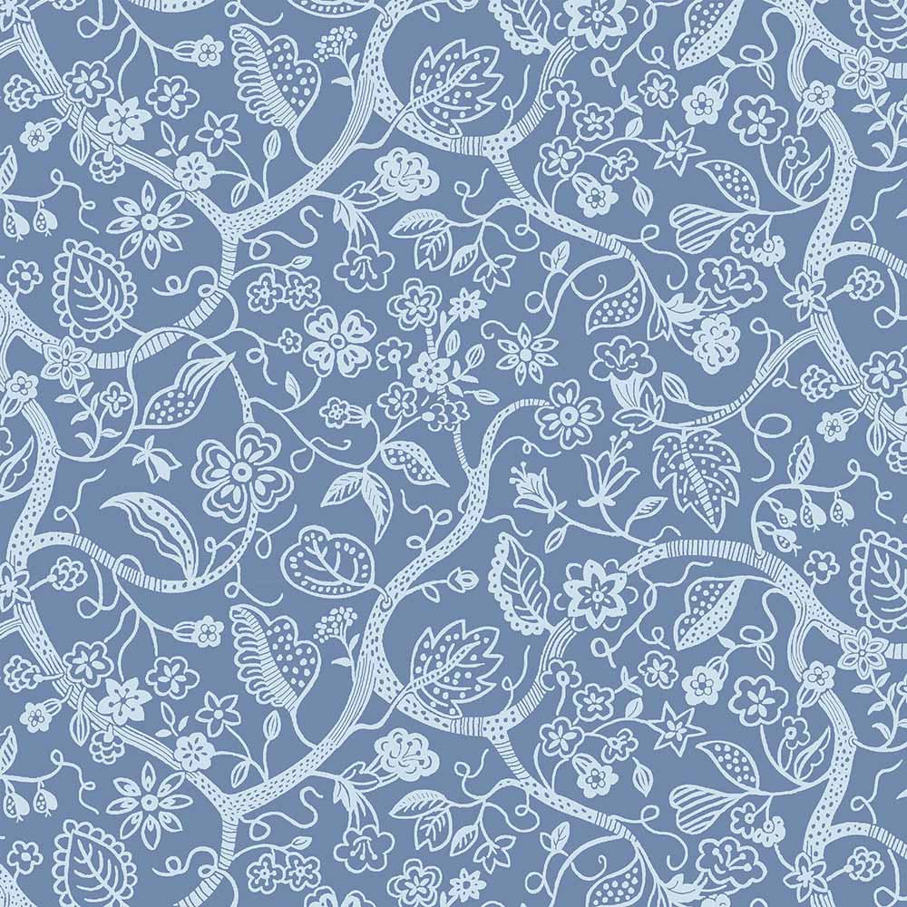 Liberty Tree of LIfe - Budding Branches, Woodland Pastels - 01667372B - Liberty Fabrics