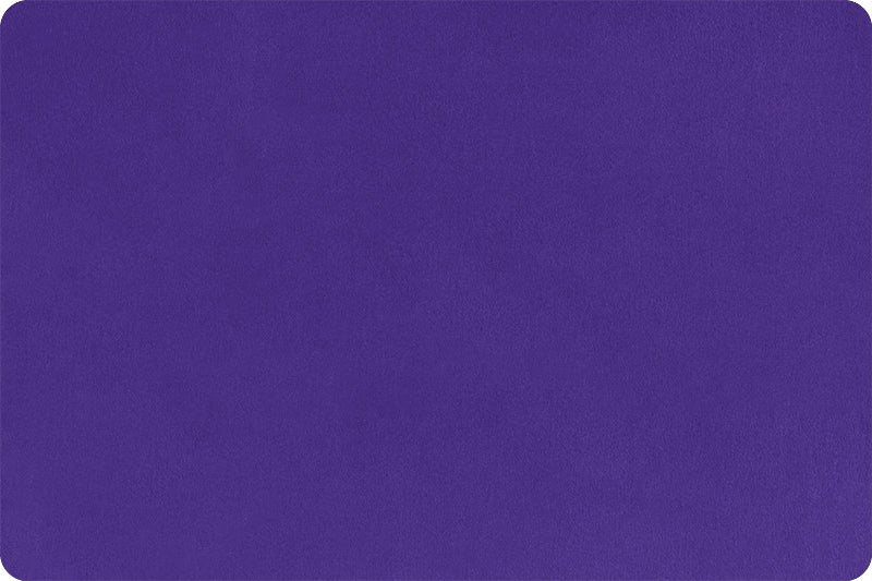 Classic Solid Cuddle - C390, Viola - Extra Wide 90"