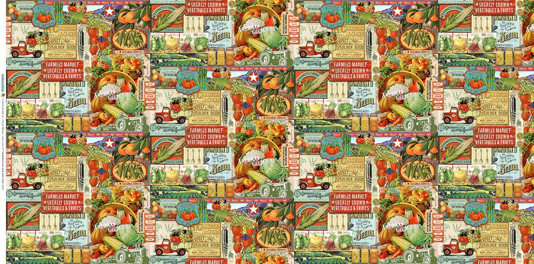 Farm and Garden -  Collage, Garden - 7470-11