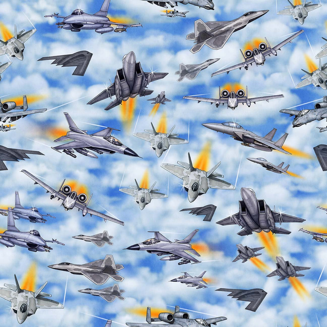 Patriot - Fighter Jets, Blue - 30932-B