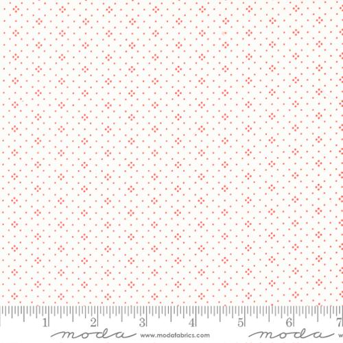 Eyelet -Basic Dot, Ivory Cherry - 20488-85