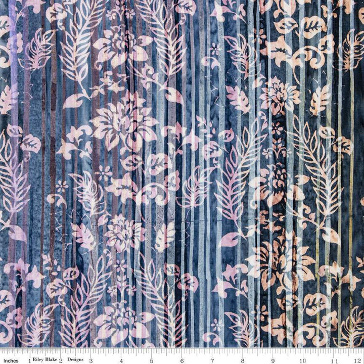 Express Yourself! - Color Bands, Slate Blue - BT23027-304 - Expressions Batiks