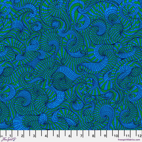 BioGeo Energy - Whorls, Blue - PWAL035.BLUE