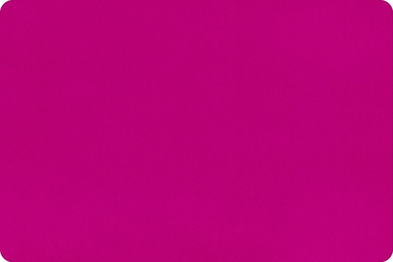 Classic Solid Cuddle - C390, Cerise - Extra Wide 90"