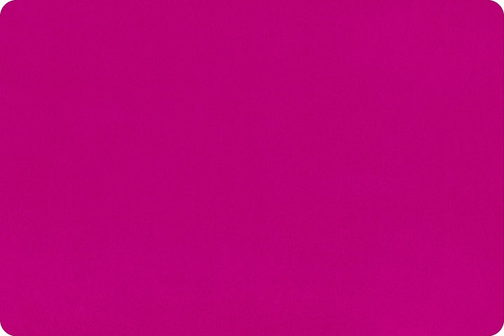 Classic Solid Cuddle - C390, Cerise - Extra Wide 90"
