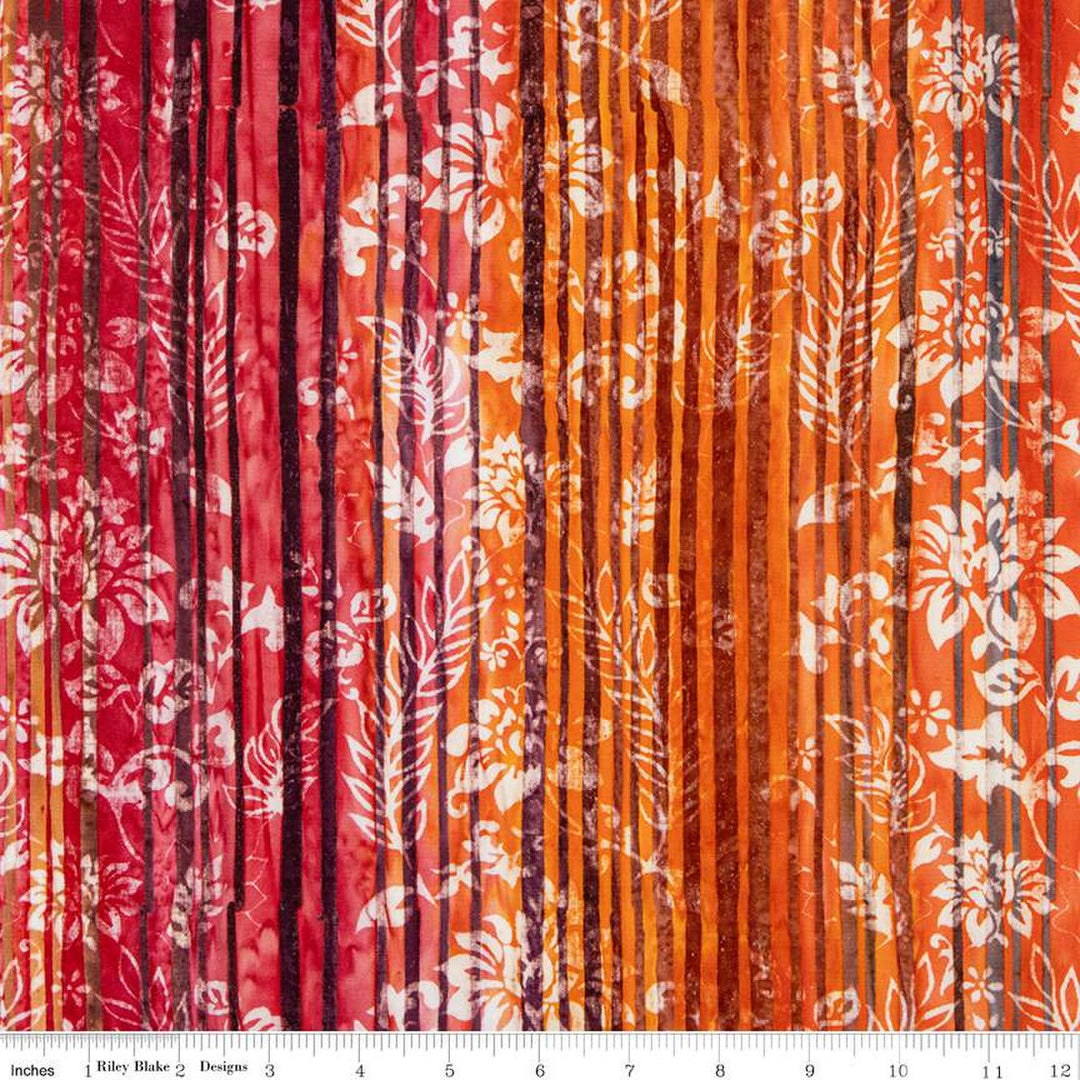Express Yourself! - Color Bands, Sunset - BT23027-245 - Expressions Batiks