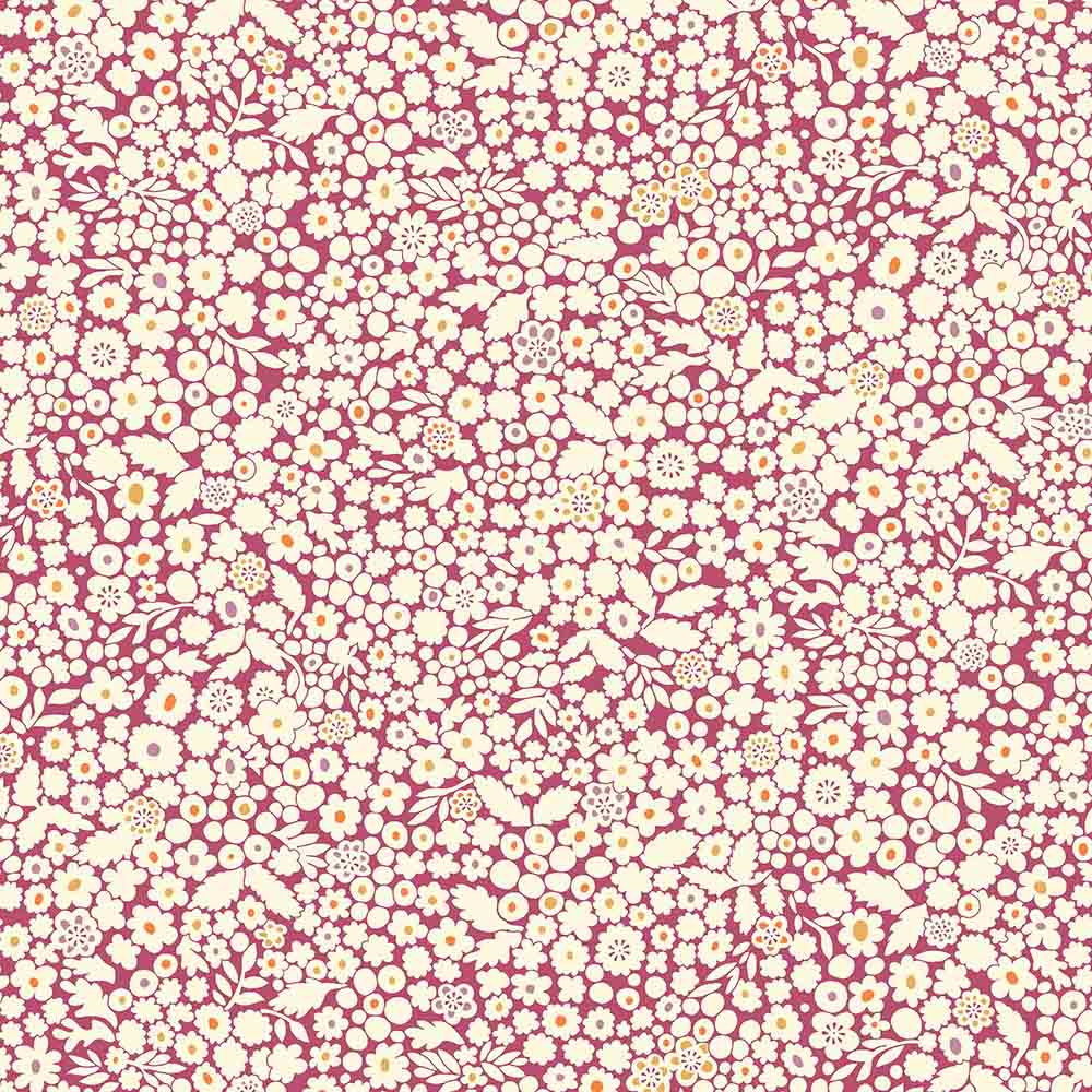 Liberty Tree of LIfe - Floral Glade, Berry Botanicals - 01667381C - Liberty Fabrics