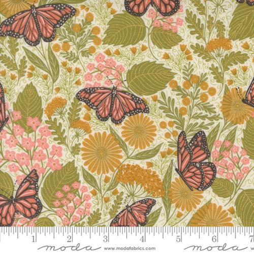 Bee Garden - Metallic Summer Butterfly, Porcelain - 48412-11M