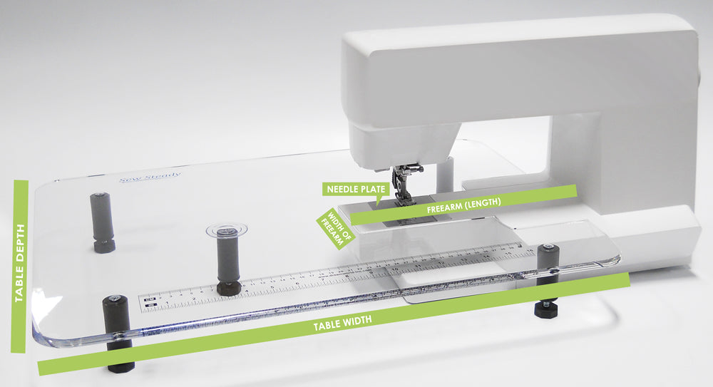 Sew Steady - Basic Extension Table for Janome Travel Mate 50