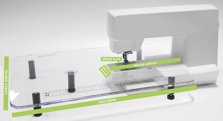 Sew Steady - Basic Extension Table for Janome Travel Mate 50