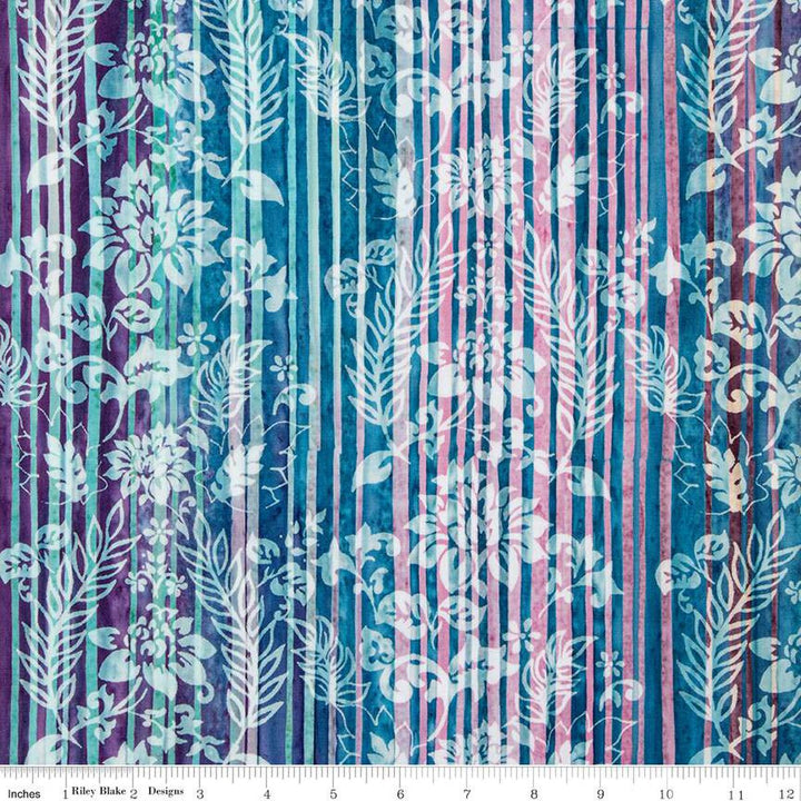 Express Yourself! - Color Bands, Raspberry Jade - BT23027-284 - Expressions Batiks