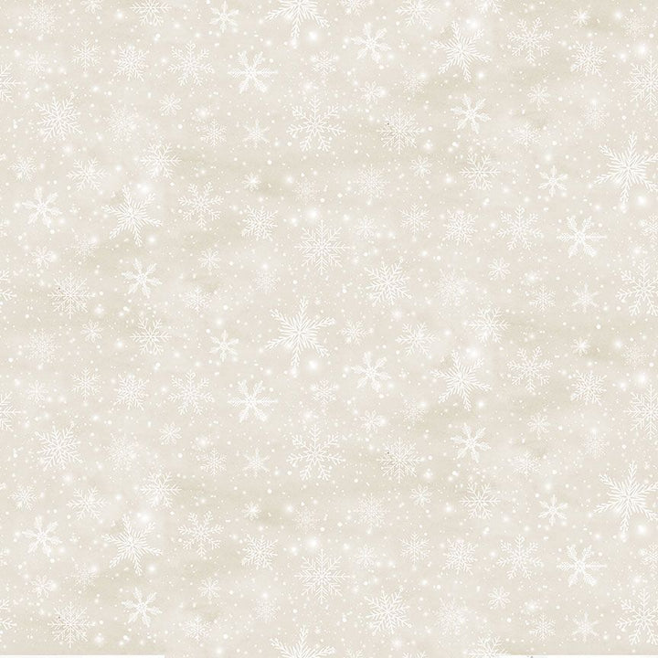 Winter Wonderland - Snowflakes, Natural - KATIE-CD3700