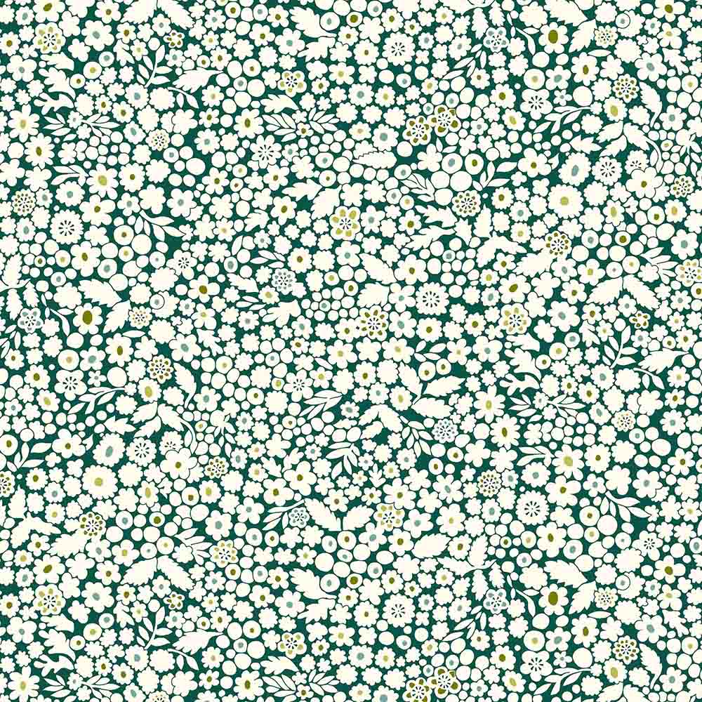 Liberty Tree of LIfe - Floral Glade, Canopy Greens - 01667381A - Liberty Fabrics