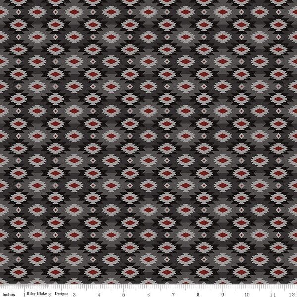 Pine Grove - Geometric, Gray - C15936-GRAY
