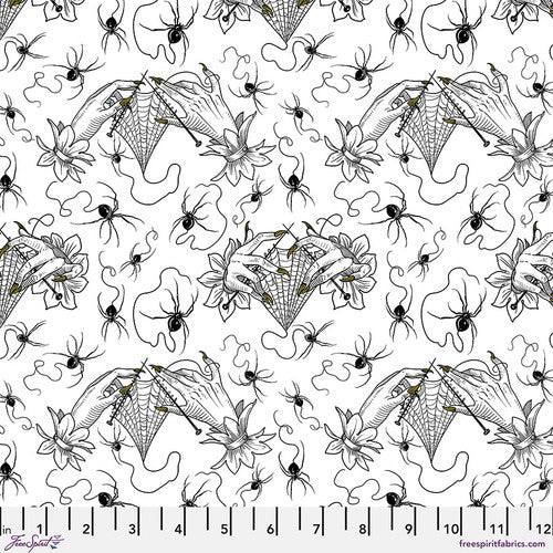 Costumes and Cobwebs - Cobweb Lace, White - PWRH119.WHITE