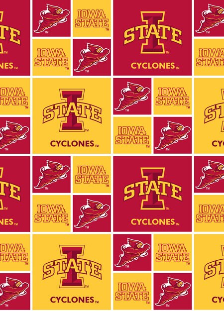 College-NCAA - Geometric Block, Iowa State University - IAS-006