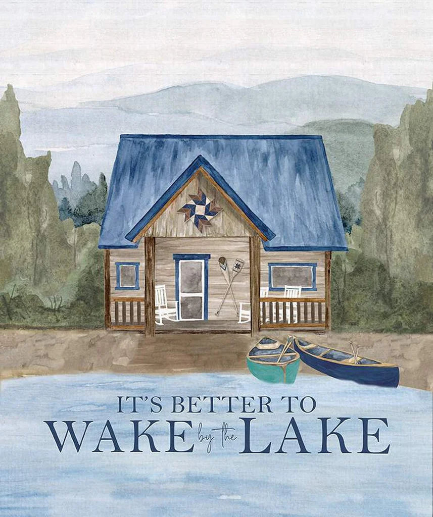 Panel 363 - Wake at the Lake - Main Panel