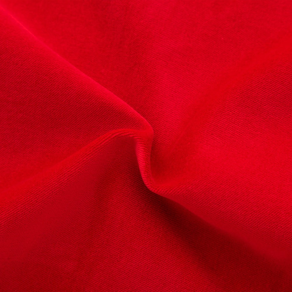 Lush Velveteen Wide - Scarlet - L308-1326