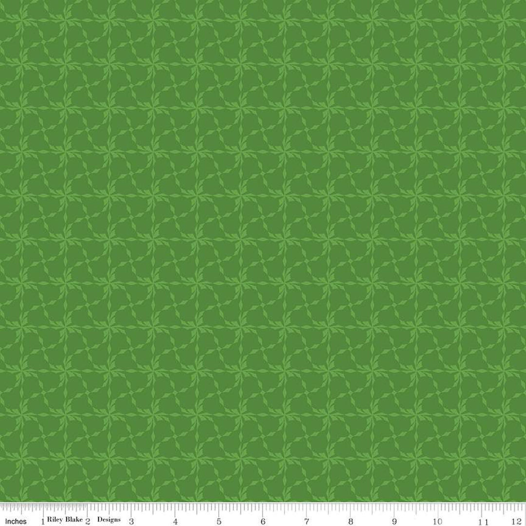 In From the Cold - Pinwheels, Green - C14868-GREEN