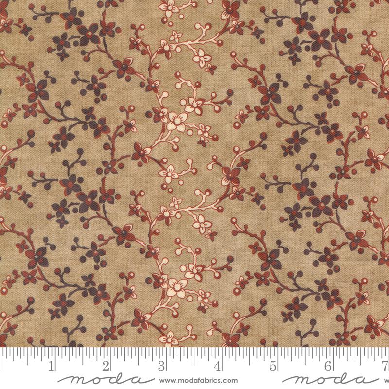 Lydias Lace - Trailing Beauty, Toast Crimson - 31682-12