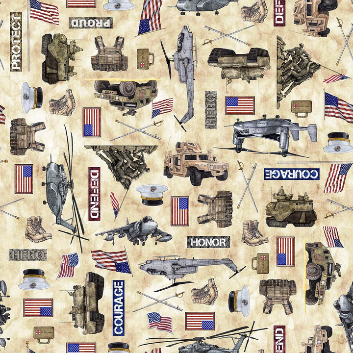 Patriot - Marines Allover, Tan - 30939-A