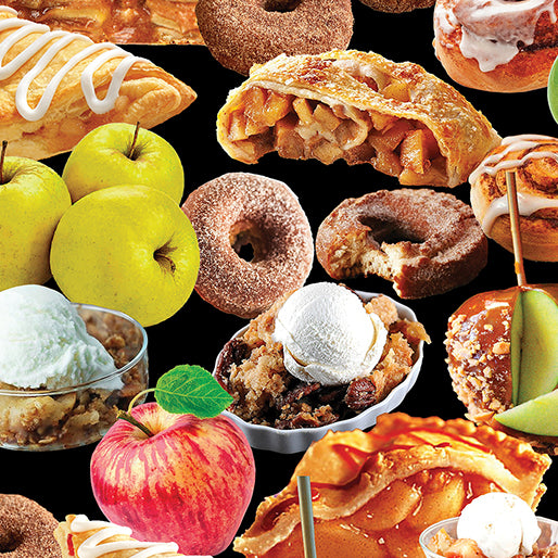 Cider House - Apple Harvest Desserts, Black/Multi - 14620-90