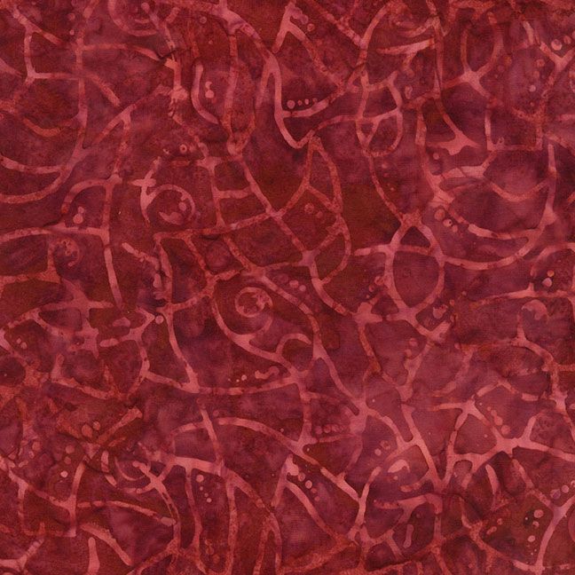 Cedar & Sleighbells - Floral Cracks, Spice - Tonga-B8162 - Judy & Judel Niemeyer of Quiltworx