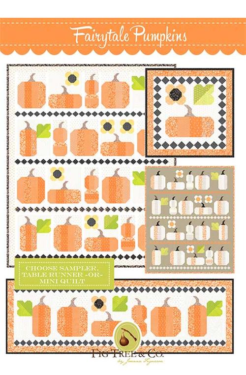 Kit 1172 - Fairytale Pumpkins Mini Quilt