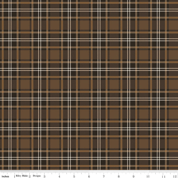 Pine Grove - Plaid, Brown - C15935-BROWN