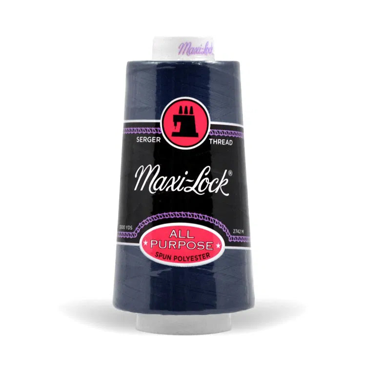 Maxi Lock Serger Thread - Navy - 23339