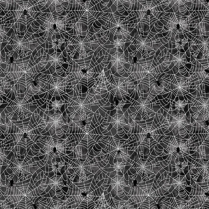 Pick Your Poison - Spider on Web, Grey - WICKED-CD3599