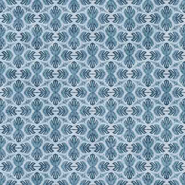 Bigfoot - Geometric, Blue - 30997-B