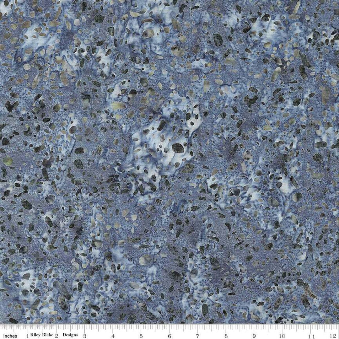 Elementals - Terrazzo, Gunsmoke - BT21800-156 - Expressions Batiks