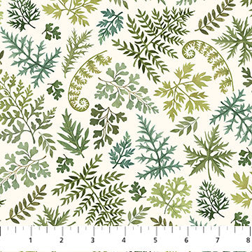 Wild Harvest - Small Ferns, Cream - DP27513-11