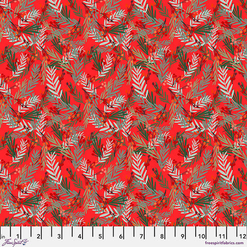 Christmas Spirit - Deli Berries, Red - PWMC072.XRED