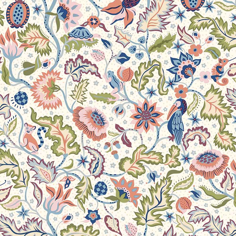 Liberty Tree of LIfe - Liberty Tree, Woodland Pastels - 01667378B - Liberty Fabrics