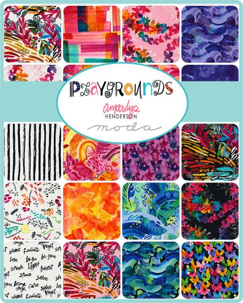 Moda Candy Mini Charm Pack - Playgrounds - 42  2 1/2" squares