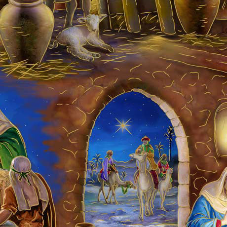 A King Is Born - Nativity, Multi - 30411-X
