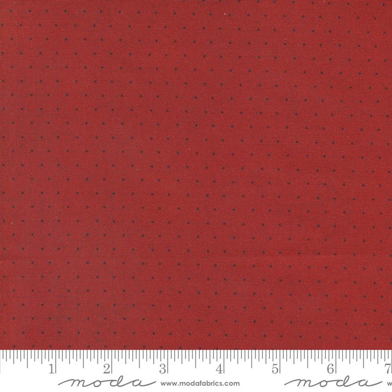 Lydias Lace - Pin Dot, Crimson - 31690-13