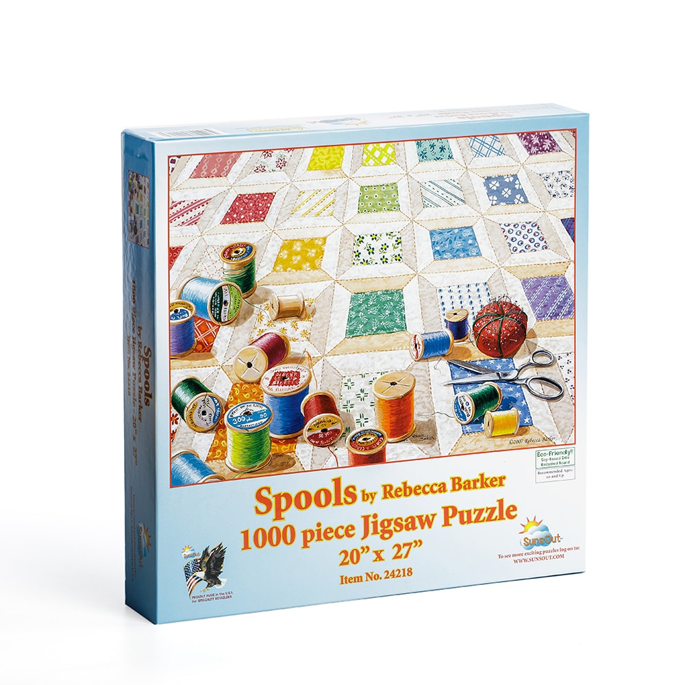 Spools - 1000 Piece  Jigsaw Puzzle
