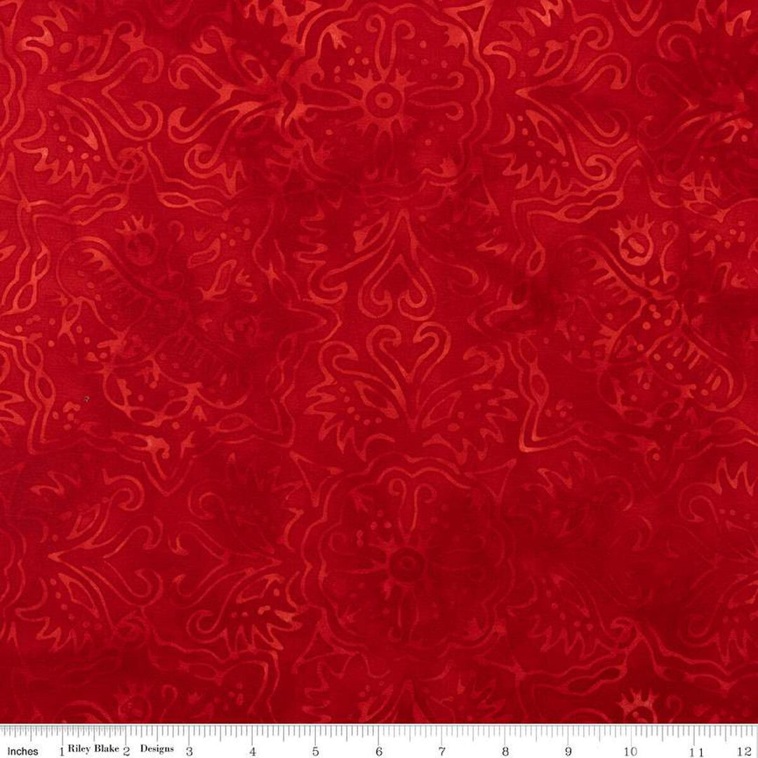 Elementals - Rainbow Brights, Red Red - BT21700-217 - Expressions Batiks