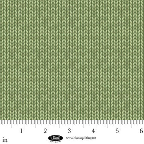 A Purr-Fect Holiday Season - Knit, Green - 4067-66