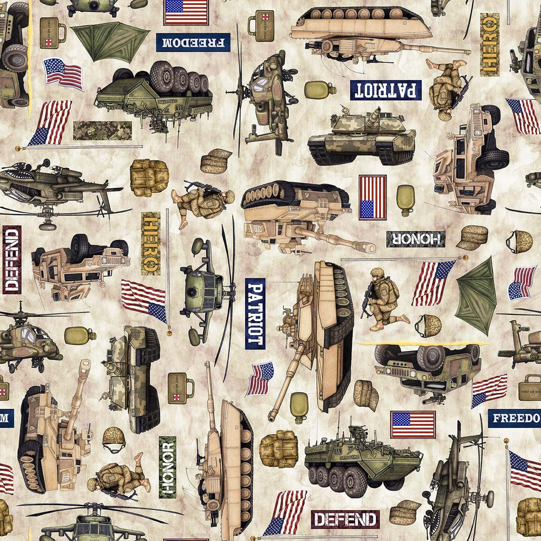Patriot - Army Allover, Tan - 30937-A